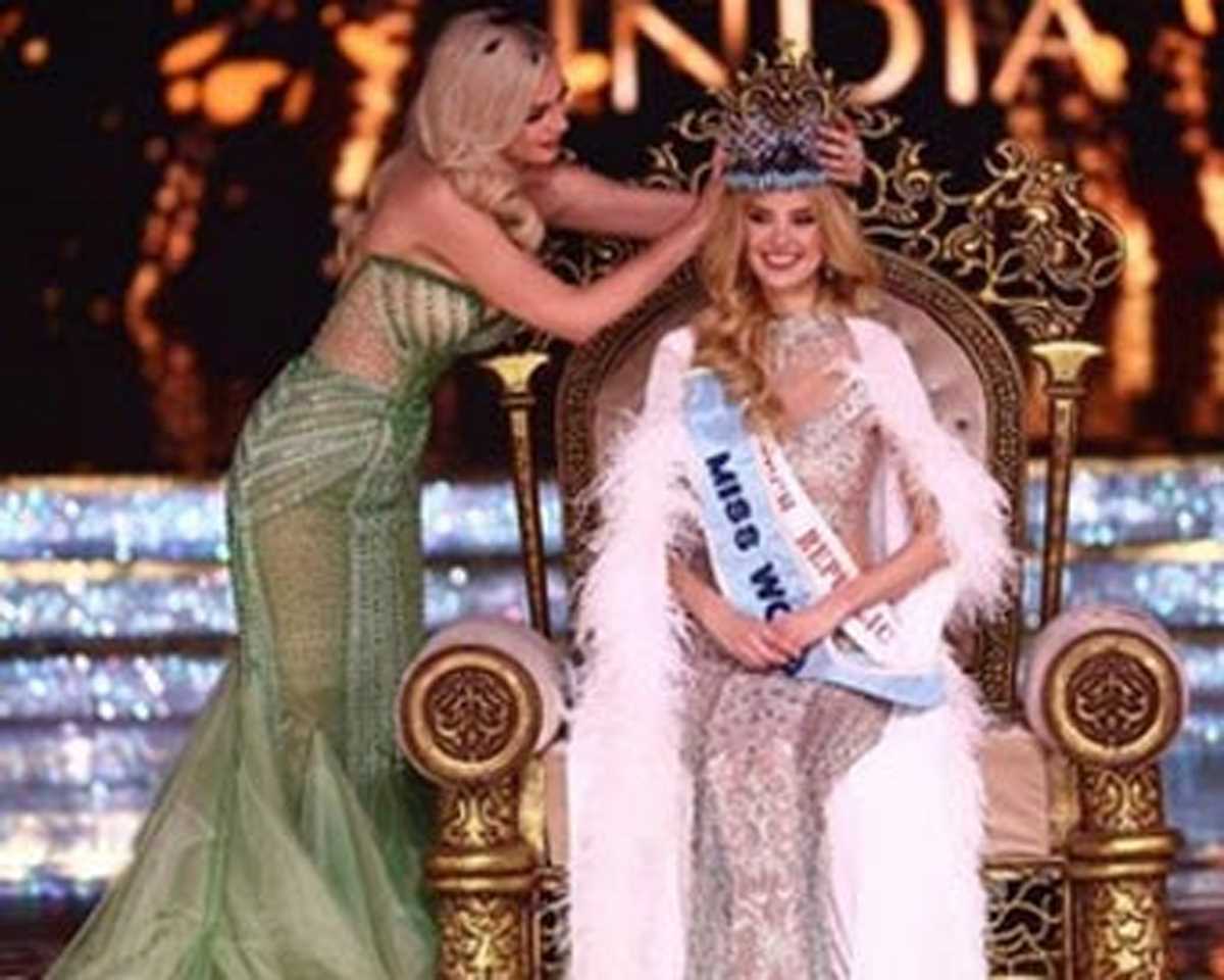 चेक सुंदरी क्रिस्टीना पिस्‍जकोवा के सिर सजा मिस वर्ल्ड का ताज, सिनी शेट्टी शीर्ष 8 में पहुंचीं